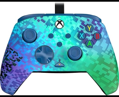 PDP Rematch Wired Controller - Glitch Green