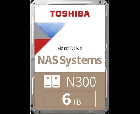 Toshiba N300 NAS 3,5" 6TB