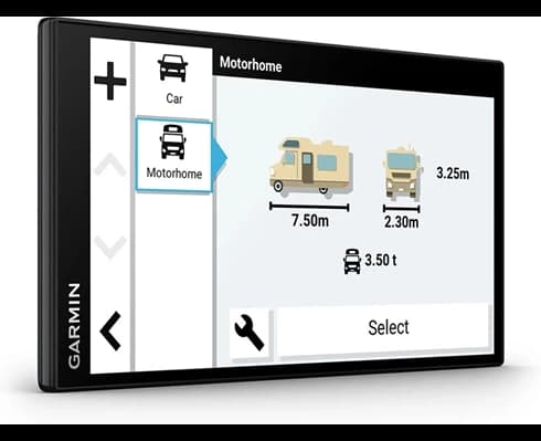 Garmin Camper 795, EU