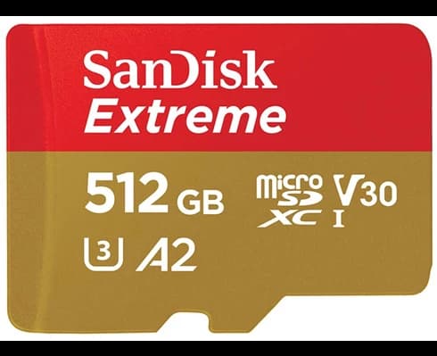 SanDisk Extreme MicroSD 512GB