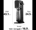 SodaStream ART Black w/o cylinder