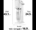 SodaStream ART White w/o cylinder