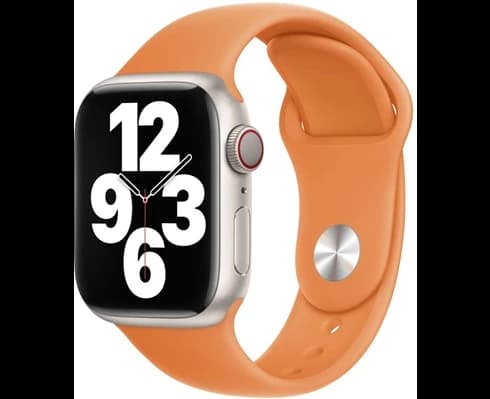 Apple 41mm Bright Orange Sport Band