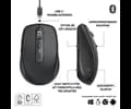 Logitech MX Anywhere 3S-GRAPHITE-2.4GHZ/BT