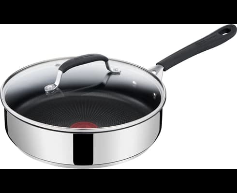 Jamie Oliver JO Quick   Easy SS Sautepan 25 cm / 3,2 l. w. Lid