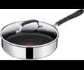 Jamie Oliver JO Quick   Easy SS Sautepan 25 cm / 3,2 l. w. Lid