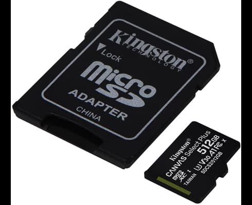 Kingston Canvas MicroSD 512GB