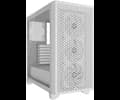 Corsair 3000D RGB Tempered Glass Mid-Tower - White