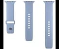 Puro Silicone watchband for Apple Watch 42–44–45-49 mm, li. blue