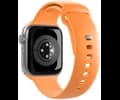 Puro Silicone watchband for Apple Watch 42–44–45-49 mm, l. orange