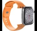 Puro Silicone watchband for Apple Watch 42–44–45-49 mm, l. orange