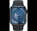 Apple Watch Series 9 GPS + Cellular 41mm Midnight Aluminium Case with Midnight Sport Band - S/M