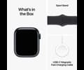 Apple Watch Series 9 GPS + Cellular 41mm Midnight Aluminium Case with Midnight Sport Band - S/M