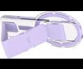 CLCKR CLCKR Clear Compact Magsafe Stand Lilac