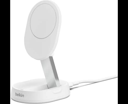 Belkin Belkin - Qi2 15W Wireless Charging Folding Magnetic Stand, White