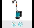 Gardena Pump för regnvattentunna 2000/2 18V P4A Set (2,5Ah batteri + standardladdare