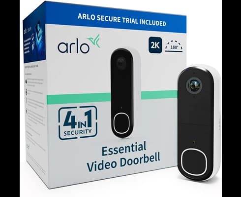 Arlo Essential 2 2K Video Doorbell