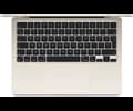 Apple 13-inch MacBook Air: Apple M3 chip with 8-core CPU and 10-core GPU, 16GB, 512GB SSD - Starlight