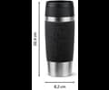 Tefal Travel Mug Classic 0,36L Black