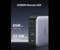 UGREEN Ugreen Nexode 65W GaN Desktop Charger