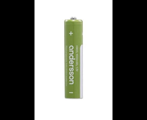 Andersson HR03 AAA NiMH 1000mAh 4-pcs