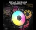 Corsair RS120 ARGB, 120mm ARGB Fan, Single Pack