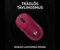 Logitech Pro 2 Lightspeed Mouse - Magenta