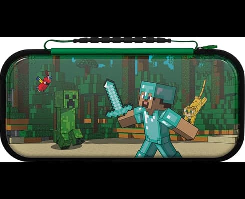 PDP Travel Case Plus Glow - Minecraft Forest Battle