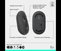 Logitech Pop Icon Mouse - Graphite