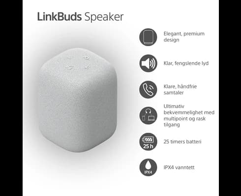 Sony Linkbuds Speaker - Light Grey