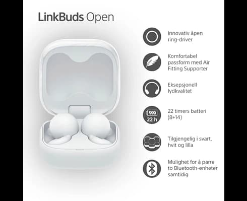 Sony Linkbuds Open - White