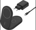 Belkin Belkin - 2-in-1 Magnetic Foldable Wireless Charger with Qi2 15W, black