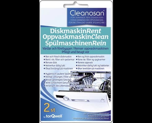 Cleanosan Cleaning tablet for dishwasher 2pcs