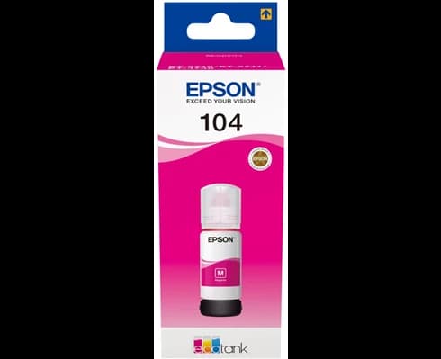 Epson T104 Magenta EcoTank ink