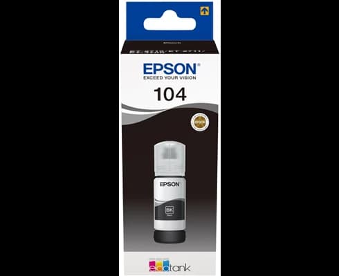 Epson T104 Black EcoTank ink