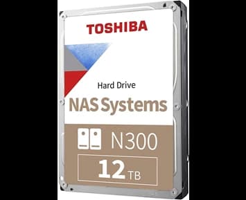 Toshiba N300 NAS 3,5" Bulk 12TB