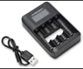 Andersson 4 slot USB battery charger AA/AAA