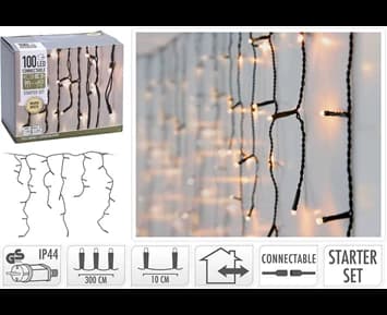 Others Startset Icicle 100 LED Warm White