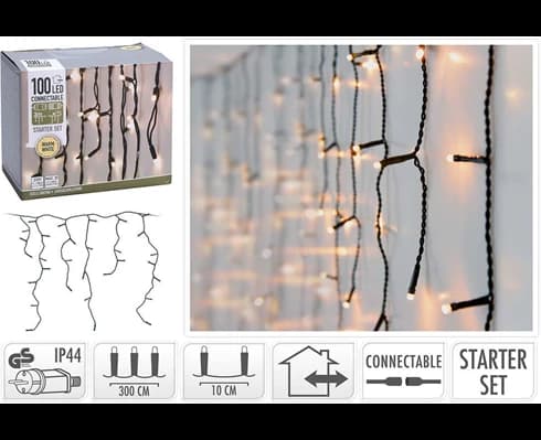 Others Startset Icicle 100 LED Warm White