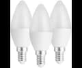 Andersson LED bulb E14 C37 3W 2700K 250LM 3-pack