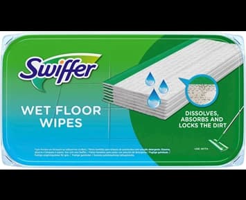 Swiffer Sweeper Fuktiga Golvtrasor, Citron 12 st