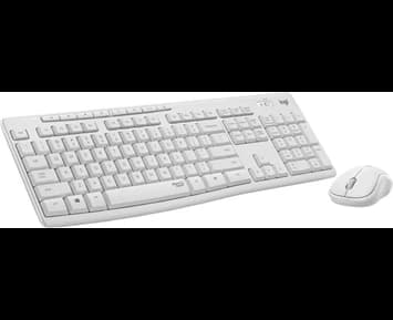 Logitech MK295 Silent Wireless Combo - OFF WHITE NORDIC