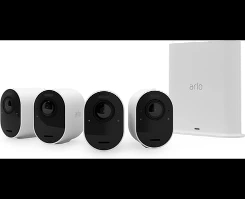 Arlo Ultra 2 spotlight camera - 4-pack Vit