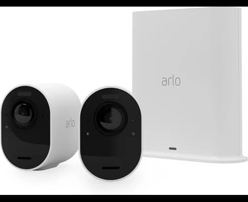 Arlo Ultra 2 spotlight camera - 2-pack Vit