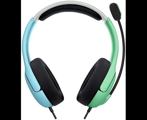 PDP LVL40 Wired Stereo Headset - Blue/Green