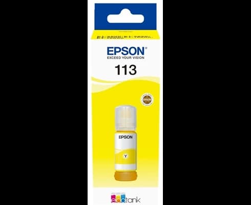 Epson 113 EcoTank Pigment Yellow ink bottle