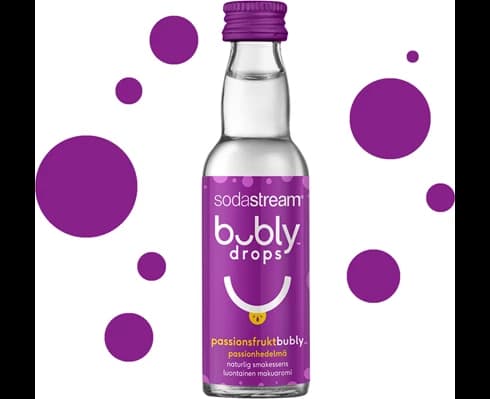 SodaStream Bubly Passion Fruit