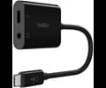 Belkin RockStar 3.5mm Audio + USB-C Charge Adapter