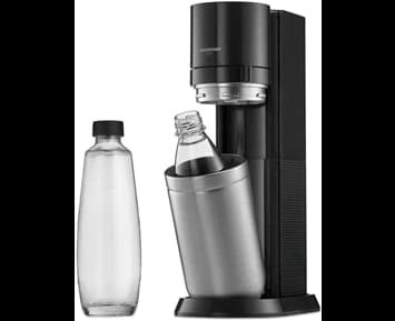 SodaStream Duo Metalic Black + 2 BOT W/O CYL