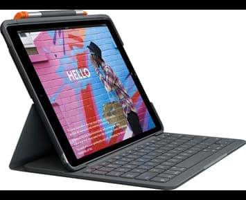Logitech Slim Folio for iPad (7th, 8th, & 9th generation) - Graphite
